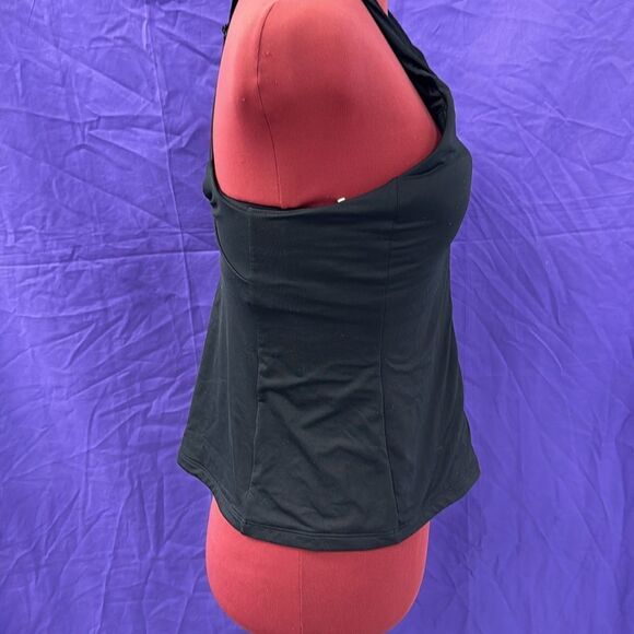 Athleta black crossed tankini - Picture 2 of 5